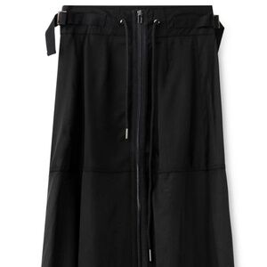 IN:05 Black Maxi Zipper Skirt, Worn Twice, Perfect Condition